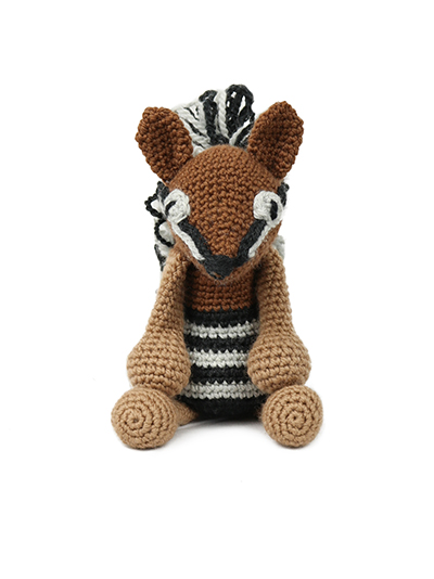 Brendan, numbat, eds animals, edwards crochet, edwards menagerie, kerry lord